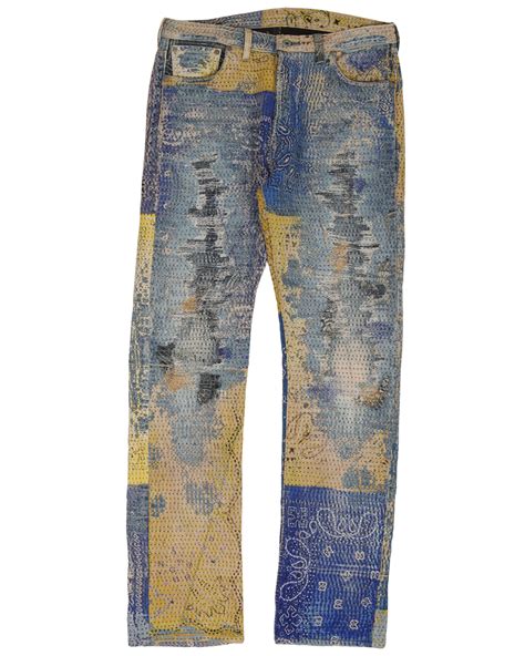 gucci proleta re art|How Proleta Re Art's Boro Jeans Attracted ASAP .